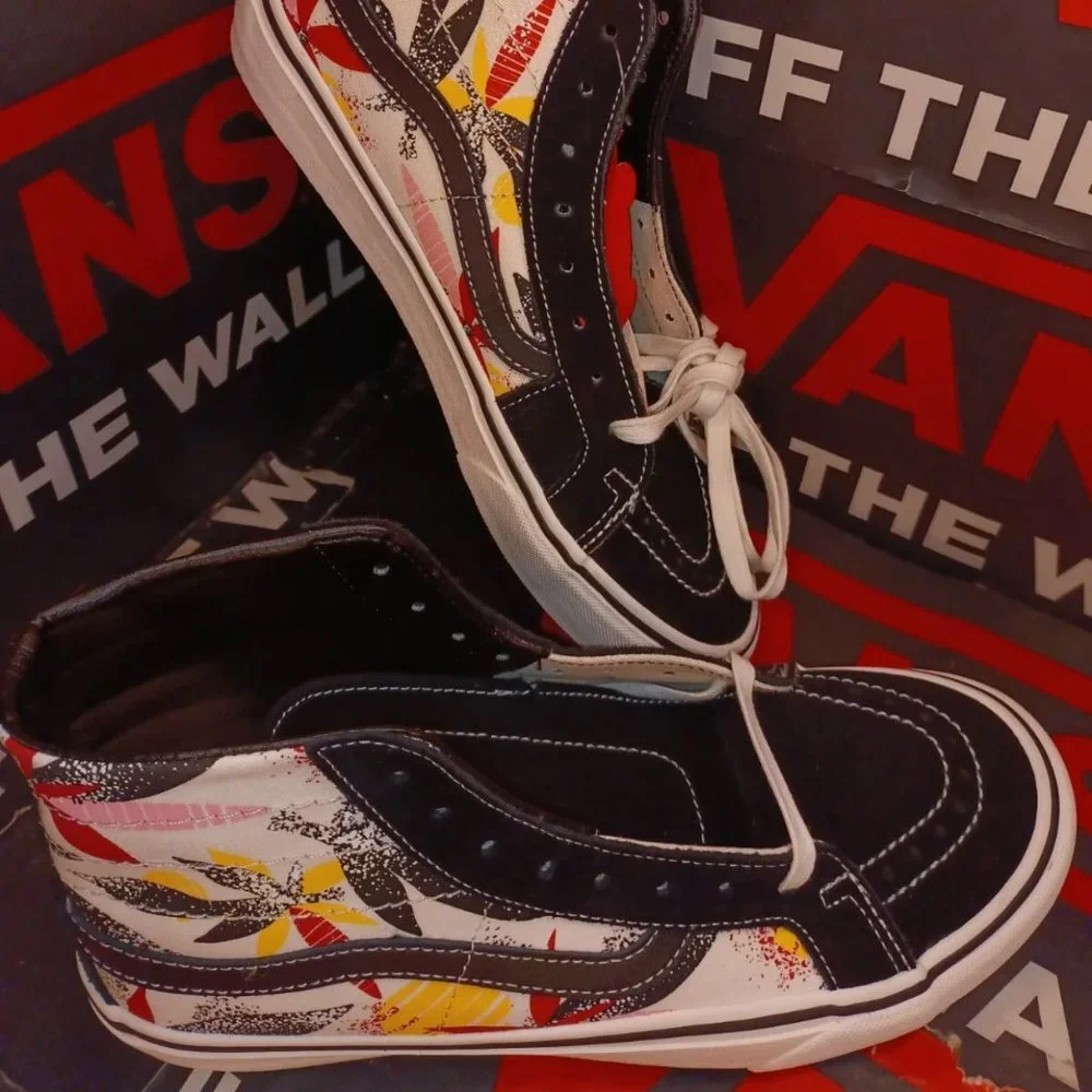 Vans Sk8 Hi 38 Decon S Tropical Palm Men's 9/Women's 10.5 VN0A4UWN2UD